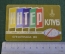 Визитка карточка "Интер клуб агентство турима Спутник Олимпиада 1980". ВЛКСМ. СССР. 