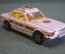 Машинка модель Matchbox Speed Kings "Mercedes SLC 350 Police". Великобритания. 1974 г.