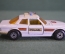 Машинка модель Matchbox Speed Kings "Mercedes SLC 350 Police". Великобритания. 1974 г.