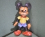 Игрушка резиновая "Микки Маус большой". Дисней. Disney. США. Америка. 1964 год.