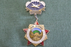 Знак, значок "Воздушно-десантные войска СНГ". ВДВ. Air Borne. 