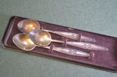 Ложки десертные (13 см.), набор (3 штуки). 