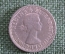 Монета 6 пенсов 1960 года. Six Pence. Великобритания.
