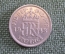 Монета 6 пенсов 1948 года. Six Pence. Великобритания.