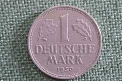 Монета 1 марка 1950 года, ФРГ, Германия. #1