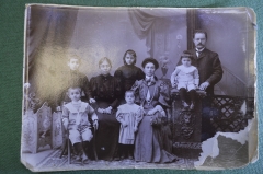 Фотография старинная семейная.