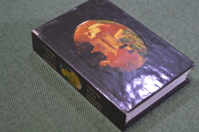 Книга мини миниатюрна фотоальбом "Палехская миниатюра". Двойная. СССР. 1985 год. #K23