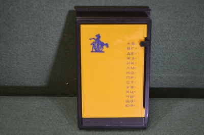 Блокнот настольный подставка "Скульптура Аничков мост". Колкий пластик. Клеймо. Чистый. СССР.