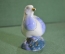 Статуэтка фарфоровая "Куропатка птица". Фарфор. Гжель. СССР. #U