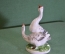 Статуэтка фарфоровая "Гуси". Фарфор. Гарднер. Вербилки. 1990е. #U