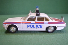 Машинка модель "Ягуар Jaguar XJ 4.2 Police". Polistil. 1:24. Полиция Англии. Винтаж. Италия. #U