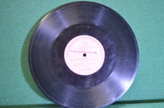 Пластинка патефонная "Риголетто, Верди". Одностороннаяя. Gramophone Concert Record.
