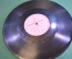 Пластинка патефонная "Риголетто, Верди". Одностороннаяя. Gramophone Concert Record.