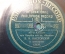 Пластинка патефонная "Ария мельника (оп. Русалка). Три клада (оп. Мазепа)". Parlophon Record. 