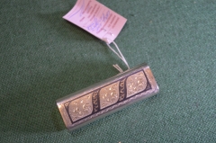 Футляр для зажигалки, серебряный, чернение. Кубачи. Новый, бирка. Серебро 875 проба, вес 33 гр.