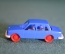Машинка, модель. Легковой автомобиль. Синий, красные колеса. Синий. Мини. Пластик.