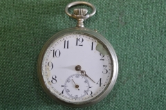 Часы карманные старинные. Remontoir Cylyndre. На запчасти или в ремонт. 