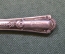 Нож десертный. Серебро 84 проба. Вензель, корона. Длина 16,5 см.