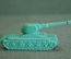 Танк зеленый, игрушка. оенная техника. Пластик. 