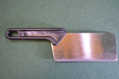 Нож тесак для мяса кухонный. Карболит. СССР.