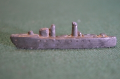 Солдатик старинный оловянный. Корабль эсминец Германия. ПМВ.