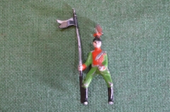 Солдатик оловянный. Всадник. Драгун. Германия. 1960е. #2