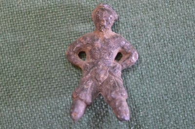 Солдатик старинный оловянный. Вельможа. Германия. Начало 19 века.