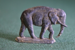 Солдатик старинный оловянный. Слон. Германия. Кон. 19-нач. 20 века.