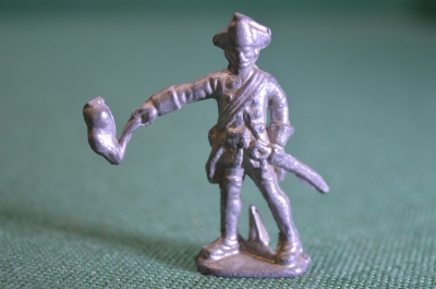 Солдатик оловянный. Канонир. Фейерверкер. Германия. 