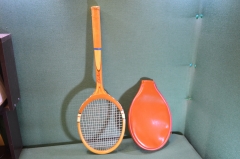 Ракетка теннисная "Ekstra". Чехол. Бирка. Эстония. СССР.