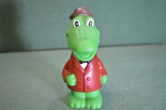 Игрушка резиновая "Крокодил Гена". 