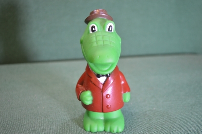 Игрушка резиновая "Крокодил Гена". 