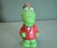 Игрушка резиновая "Крокодил Гена". 