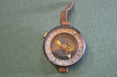 Компас армейский в планшет. Карболит. СССР. #1