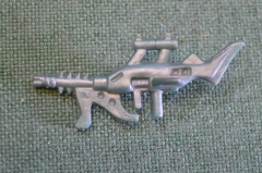 Игрушка оружие космический бластер. Для роботов. Пластмасса. Кооператив. СССР.