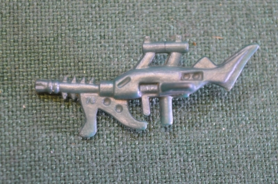 Игрушка оружие космический бластер. Для роботов. Пластмасса. Кооператив. СССР.