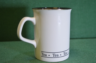 Кружка для чая, большая. Tea. Фарфор. Remeco Collection, 2001 год.