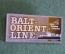 Знак значок "Balt Orient Line". Морфлот. Речфлот. Ситалл. СССР.