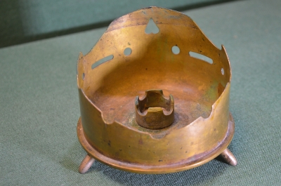 Пепельница, подсвечник из артиллерийского снаряда. Neumeyer Nurnberg 1915. Германия. ПМВ.