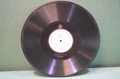 Пластинка патефонная "Я люблю Вас, Ольга. Онегин. Собинов". Грамофонъ. Царская Россия.