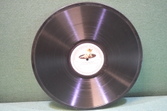 Пластинка патефонная "Лоэнгрин. Вагнер. Смирнов с оркестром". Грамофонъ. Царская Россия.