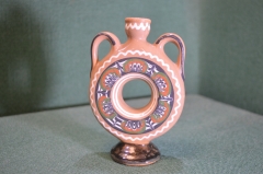 Кувшин кумган миниатюрный керамический. Роспись. Керамика. СССР.