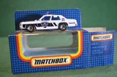 Машинка модель Matchbox "Ford LTD". Таиланд. Коробка. 1987 год.