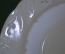 Тарелка старинная фарфоровая рельефная глубокая. Villeroy Boch. Фарфор. Германия. 19 век.