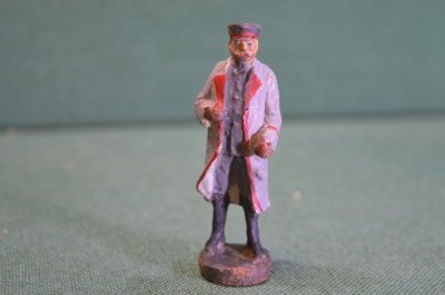 Солдатик "Гинденбург". Композит. Elastolin. Lineol. Рейх. Германия. 1940е.