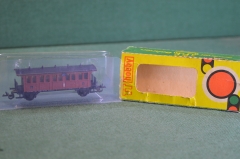 Игрушка Вагон пассажирский TT Hobby 1:120. 12мм. В коробке. Железная дорога. ГДР. Германия. #7