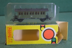 Игрушка Вагон пассажирский TT Hobby 1:120. 12мм. В коробке. Железная дорога. ГДР. Германия. #4