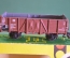 Игрушка Вагон грузовой товарный TT Hobby 1:120. 12мм. В коробке. Железная дорога. ГДР. Германия.