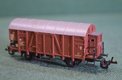 Игрушка Вагон грузовой TT Hobby 1:120. 12мм. Железная дорога. ГДР. Германия.