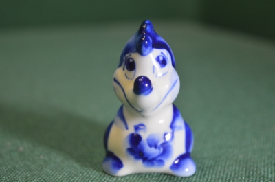 Фигурка статуэтка "Дракон". Фарфор. Керамика. Гжель. #1